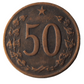 50 halier, 1971, Ceskoslovensko  Coin