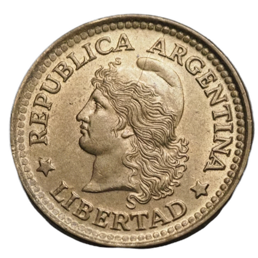 50 Centavos Argentina 1971,  KM# 68   Coin