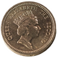 1987 UNC  Falkland Islands  One Pound Coin