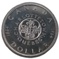 Dollar,   Canada  1864-1964 Charlottetown Quebec,  Silver Coin