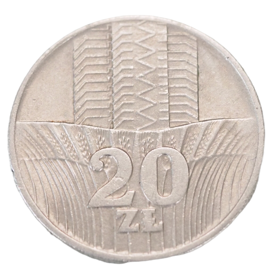 20 Zlotych, Poland  1973 Coin,   Y# 67