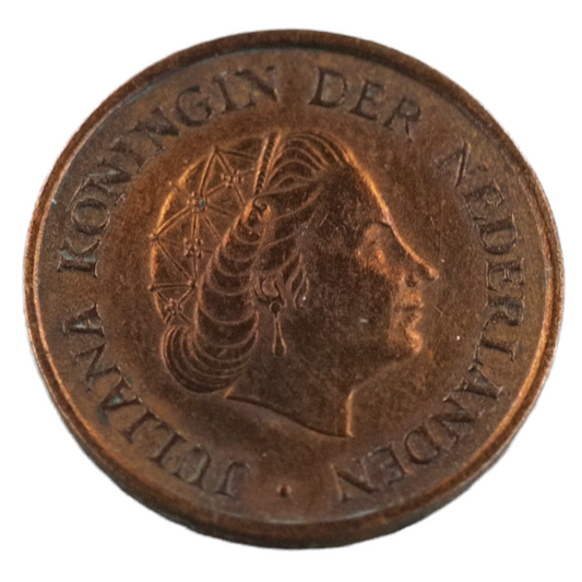 5 Cents, Netherlands  1961 Coin