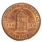 Germany Medal, Hamburg German Burgertag  1976/90j. Central Committee po 11/57/15