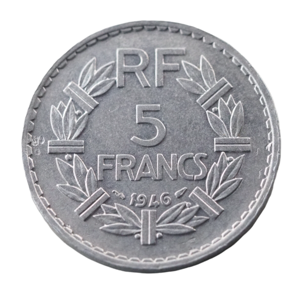 5 Francs, France 1946 Coin