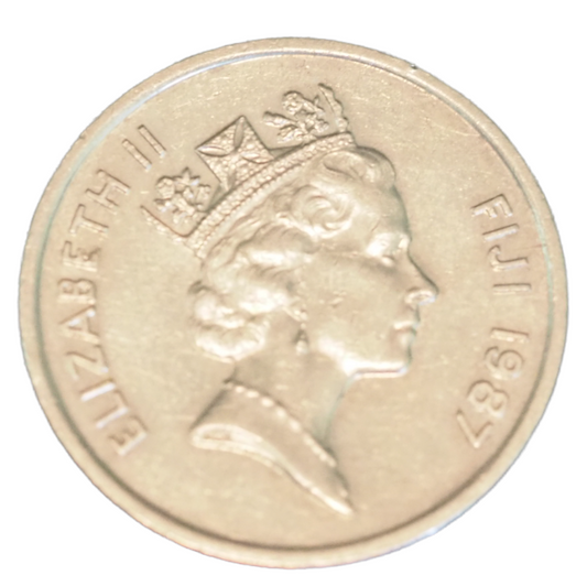 Fiji 20 Cents 1987 Coin   KM# 53