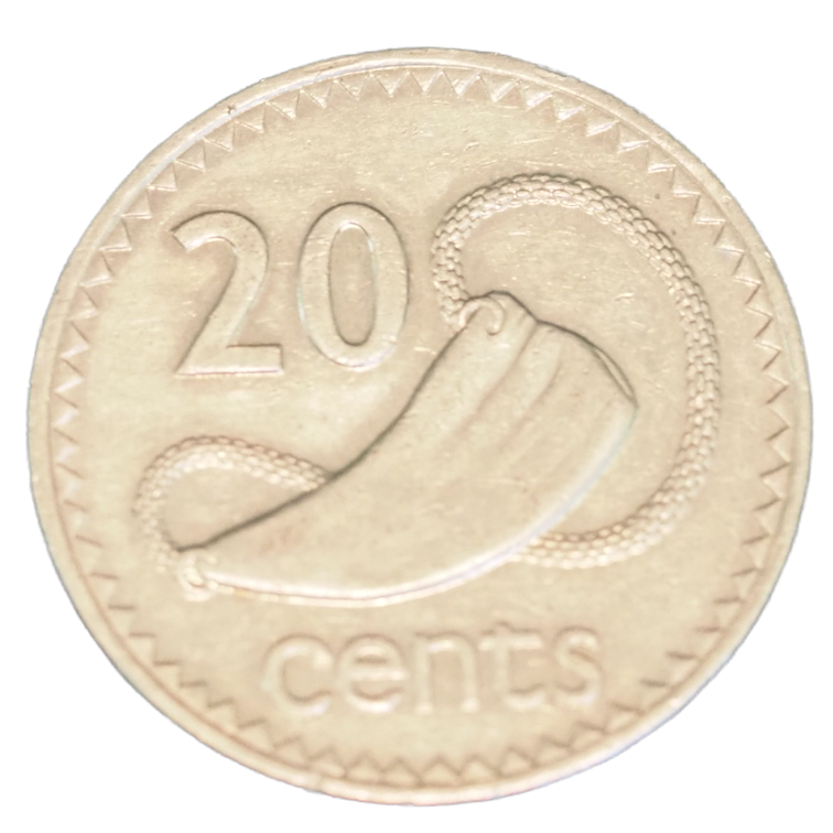 Fiji 20 Cents 1987 Coin   KM# 53