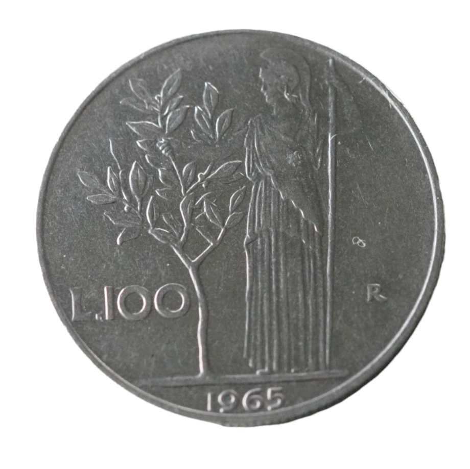 100 Lire, Italy 1965 Coin