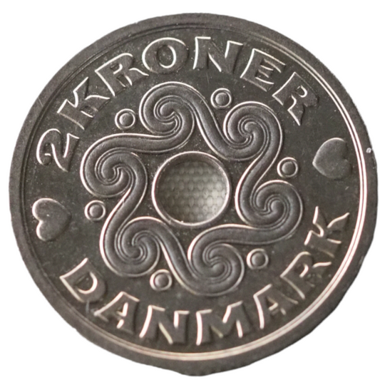 Coin, Denmark, 2 Kroner, 1992