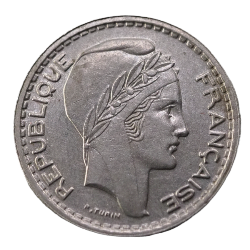 10 Francs, France 1949 Coin