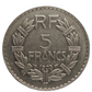 5 Francs, Lavrillier, nickel 1933 KM#888  Coin,  Weight 12g