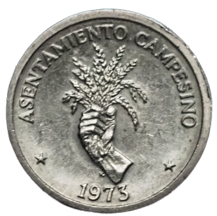 Panama  2-1/2 Centisimos  1973 FAO KM : 32  Coin