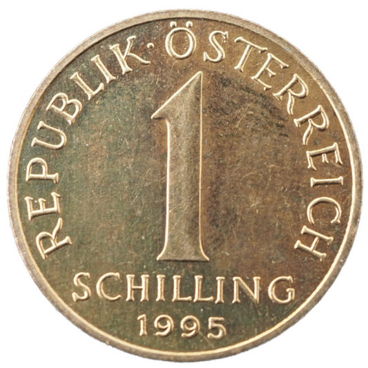 Austria,  Osterreich 1 Schilling 1995 Coin KM#  2886