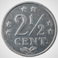 Netherlands Antilles 2-1/2 Cents  1979 Coin    KM# 9a