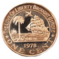 Liberia, One Cent/  The Love of Liberty Brought Us Here  PROOF Coin   KM# 13