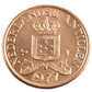 Nederlands Antilles Coin 1 Cent 1977,   KM# 8