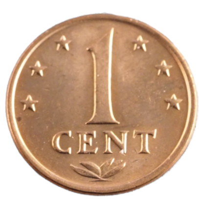 Nederlands Antilles Coin 1 Cent 1977,   KM# 8