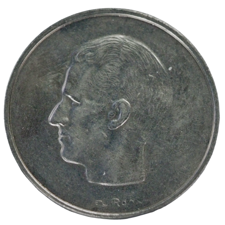 10 Franc, 10 Frank Belgium 1974 Coin   KM# 155