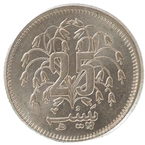 Pakistan  25 Paisa 1979 Coin   KM# 37