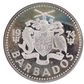 1974 2 Dollars Elizabeth II Barbados Proof Coin