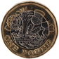 One Pound United Kingdom  Rare 2016 Coin