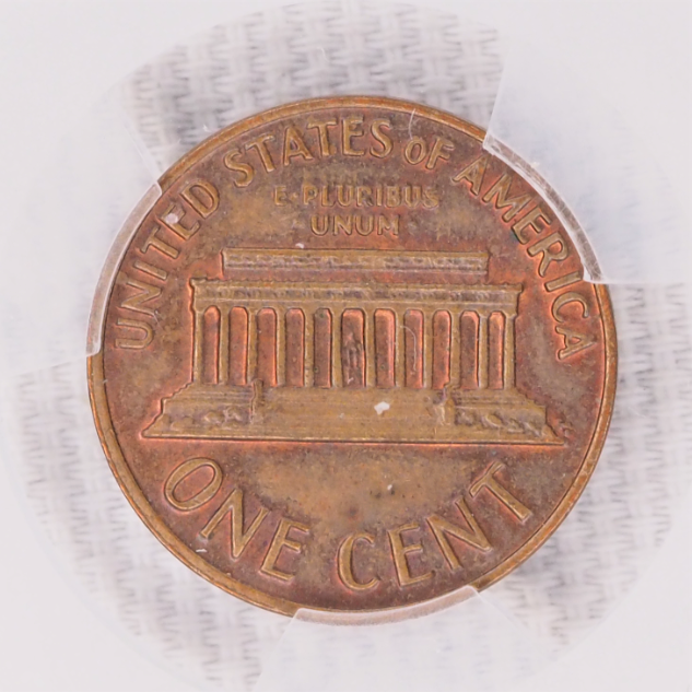 USA Lincol One  Cent 1972 Coin, PCGS  MS 64BN