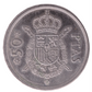 50 PTAS  Spain  1975(78) Coin   KM# 809