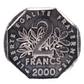 2 Francs France  2000 Coin   KM# 942.1