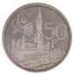 50 Francs - Baudouin I, Belgium 1958 Silver(.835) Coin KM# 150