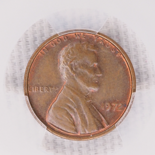 USA Lincoln One Cent 1972 Coin PCGS MS 64BN
