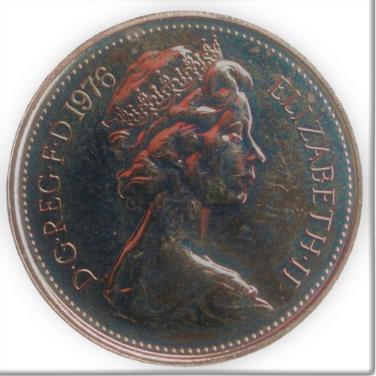 United Kingdom 5 Pence 1976 Coin KM# 911
