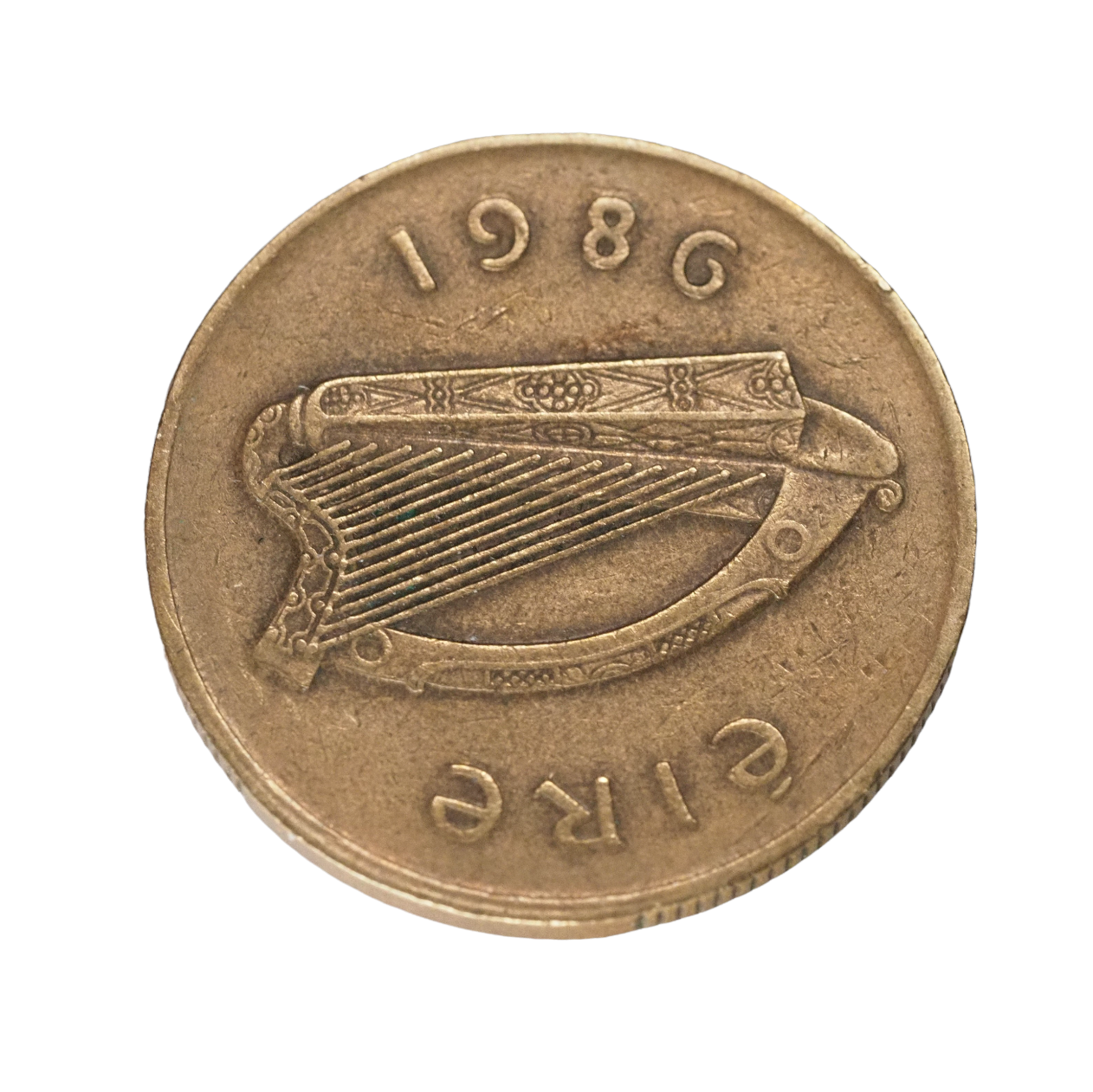 Coin, Ireland, 20Pence, 1986  KM: 25