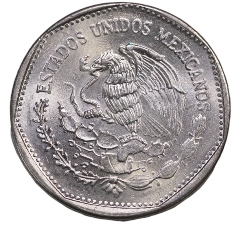 Coin, Mexicanos 5 Pesos 1985  KM# 485