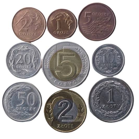 Coins , Poland Set Collection  1994- 2015 UNC